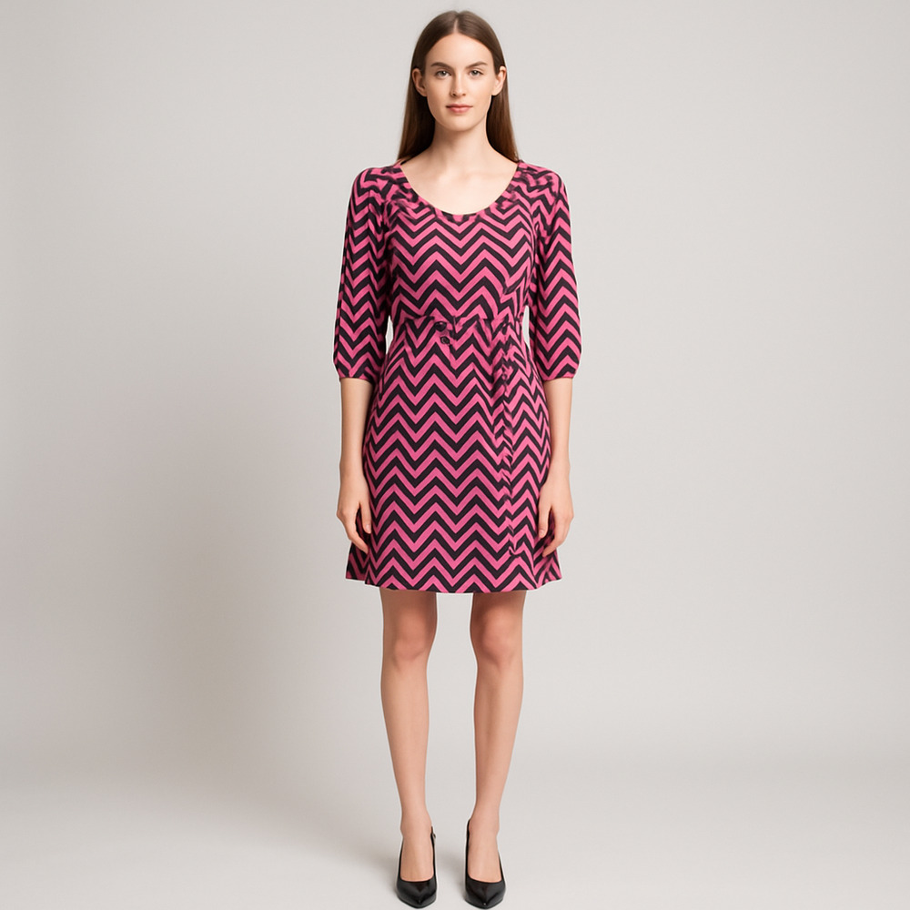 Sweet Storm Chevron Dress